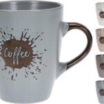 MUG CERAMICA 320CC CAFFE 4ASS ART.Q75600160