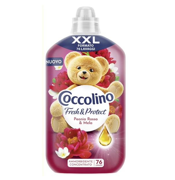 COCCOLINO AMM.CONC.1.75LT PEONIA ROSSA E MELA