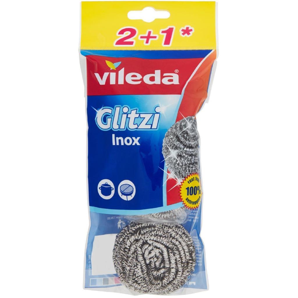 VILEDA RETINA INOX SPIRALE 3PZ 151105 VILEDA RETINA INOX SPIRALE 3PZ 151105