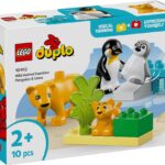 LEGO DUPLO FAMIGLIE DI ANIMALI: PINGUINI E LEONI 10442