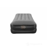 AIRBED PREMIUM NERO FLOCCATO SINGOLO 191X97X46C ART.0230067401