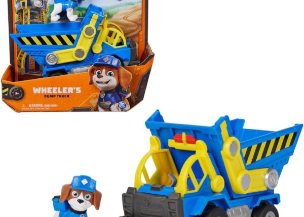 PAW PATROL RUBBLE E CREW VEICOLO DA LAVORO DI WHEE