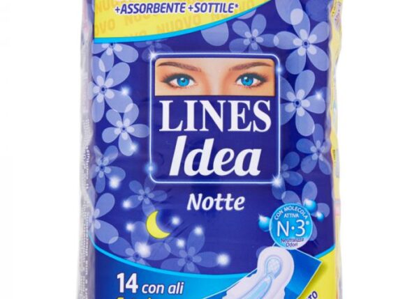 LINES IDEA NOTTE X 14 RIPIEGATO