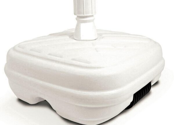 BASE OMBRELLONE C-RUOTA LT_48 BIANCA ART.48