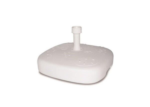 BASE OMBRELLONE QUADRATA BIANCA LT.18 ART.45/N