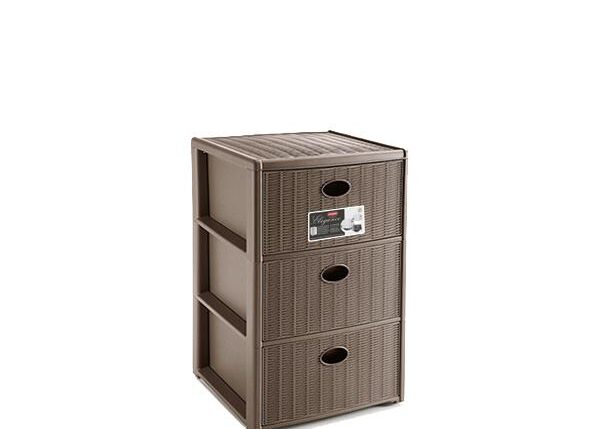 CASSETTIERA L.ELEGANCE 3 CASS. TORTORA $