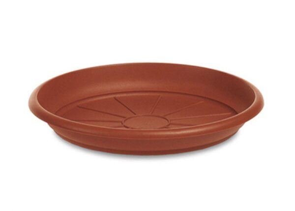 SOTTOVASO ROTONDO CM.26 MARRONE $