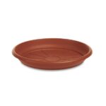 SOTTOVASO ROTONDO CM 44 MARRONE
