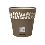 VASO CLOE D20CM TORTORA/VANILLA