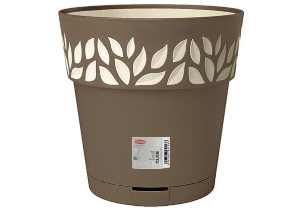 VASO CLOE D20CM TORTORA/VANILLA