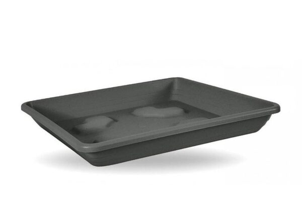 SOTTOVASO QUADRATO CM.36 ANTRACITE