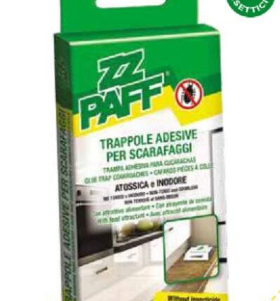 ZZPAFF INSETTICIDA TRAPPOLE ADESIVE 3PZ SCARAFAGI