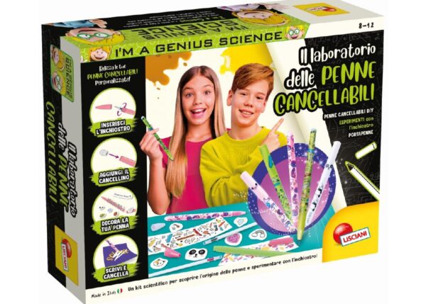 I'M A GENIUS LABORATORIO DELLE PENNE CANCELLABILI ART.107988