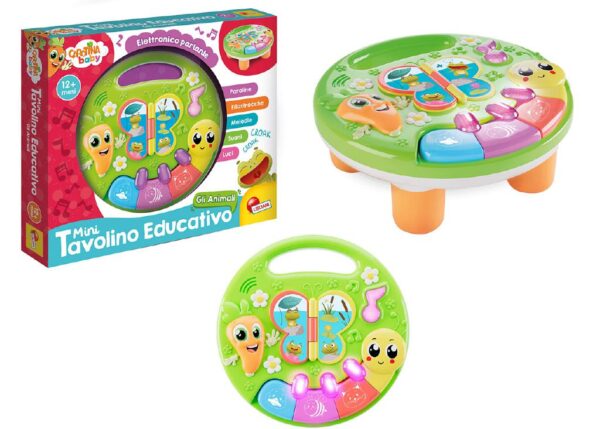 CAROTINA MINI TAVOLINO EDUCATIVO ANIMALI ART.109913