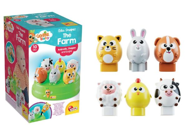 CAROTINA EDU SHAPES LA FATTORIA CON 6 PERSONAGGI ART.109944