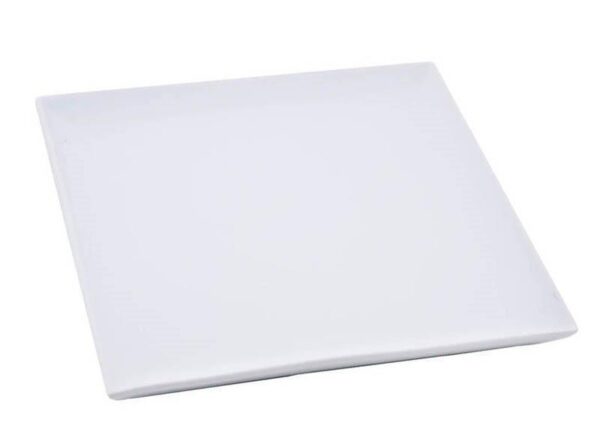 PIATTO QUADRATO BIANCO 35CM ART.13587