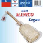 FATIGATI SPUGNA NATURALE C/MANICO LEGNO ART.16772
