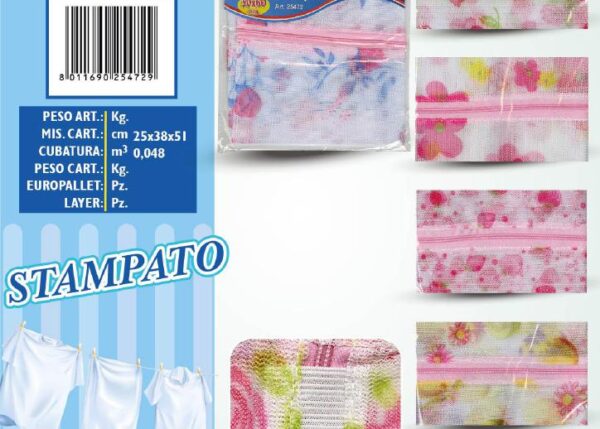FATIGATI SACCO BUCATO STAMPATO 50X60CM