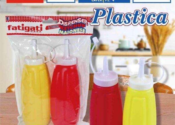 FATIGATI DISPENSER 2 PZ KETCHUP E MAIONESE