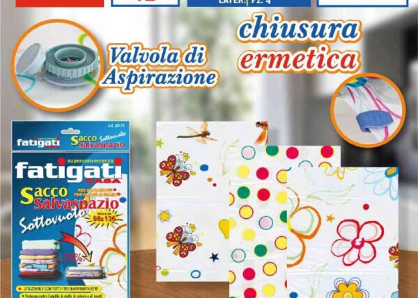 FATIGATI SACCO SALVASPAZIO SOTTOVUOTO 98X136