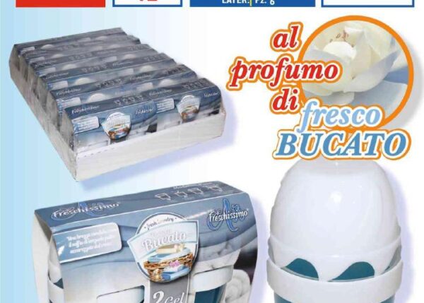 FATIGATI DEODORANTE GEL 140GR 2PZ FRESCO BUCATO FRESCHISSIMO ART.36621