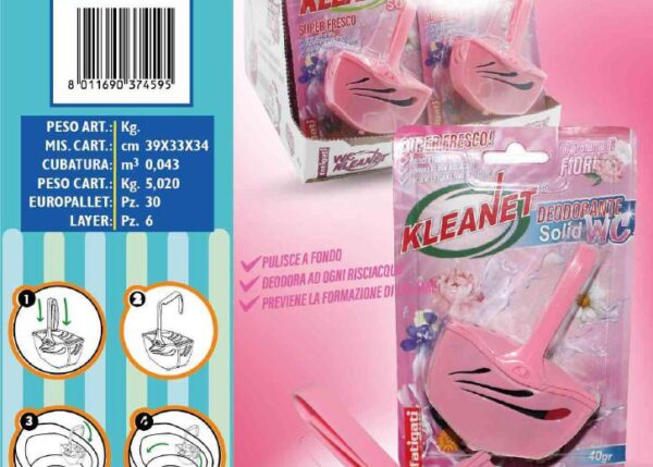 FATIGATI DEODORANTE WC.40GR.FIORE KLEANET