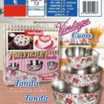 FATIGATI TORTIERA TONDA ASS.C/F MOV FIORATA