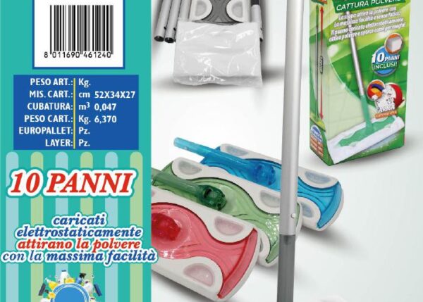 FATIGATI SCOPA CATTURA POLVERE MAGICO 25*11.