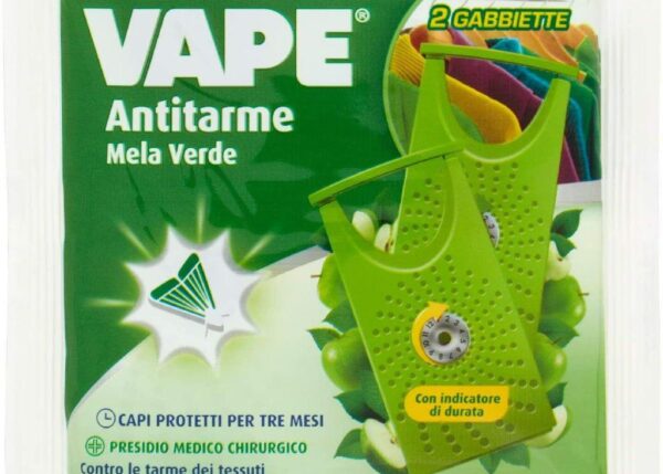 VAPE ANTITARME 2 GABBIETTE MELA VERDE
