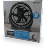 VENTILATORE NERO 70 W 40 CM ART.586404