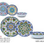 PIATTI SET 12 PZ MELAMINA 2ASS ART.758600