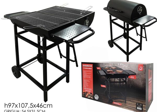BARBECUE RETT. 107.5X46X97CM ART.807802