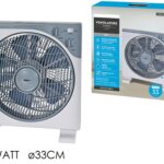 VENTILATORE 33 CM C/TIMER 40W ART.586120