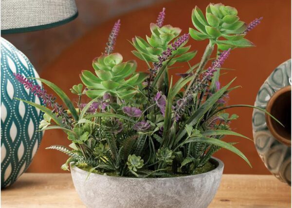 VASO C/LAVANDA ASS4COL DIAM8XH17 ART.85439