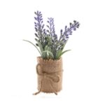VASO CON LAVANDA XDEC A3C DIAM9XH25 ART.86327