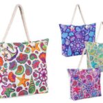 BORSA MARE CORDATA 55X40X13CM STARFISH 4ASS. ART.4134054 $