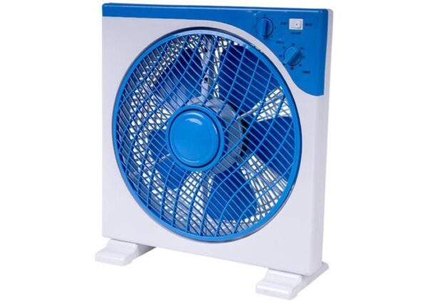 VENTILATORE QUADRO 45W 30CM TIMER BIANCO/AZZURRO PD.72 ART 5340055 $