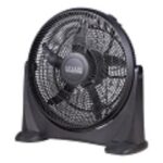 VENTILATORE DA PAVIMENTO 51CM 90W PP NERO ART.6472022