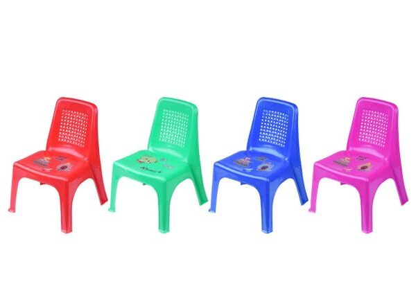 SEDIA BABY IN PLASTICA 22X21X36CM M.608 4ASS. ART.7025005