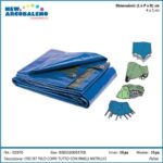 TELO COPRI TUTTO CON ANELLI 4X5 MT CAS187 ART.03370