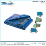 TELO COPRI TUTTO CON ANELLI 3X3 MT CAS185 ART.03376