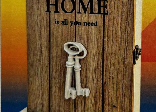 CASSETTA PORTACHIAVI HOME 25,8X20X60 CM CAS351 ART.65010