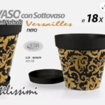 VASO VERSAIL C/SOTTOVASO 18*16CM ART.845659
