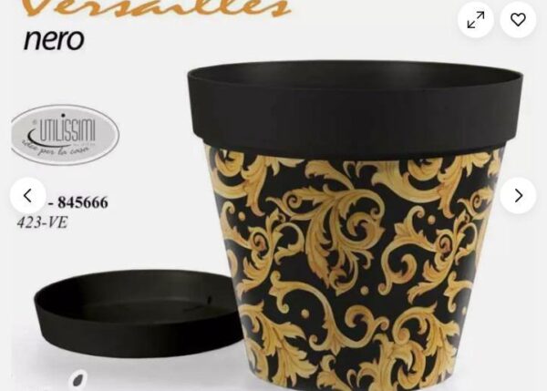 VASO VERSAIL C/SOTTOVASO 22*20CM ART.845666