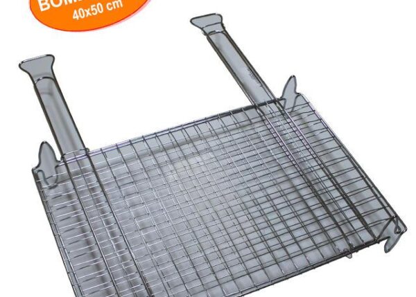 GRATICOLA BOMBATA 6MM CON 2 MANICI 40X50CM ART.0063