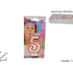 CANDELA COMPLEANNO N.5 $