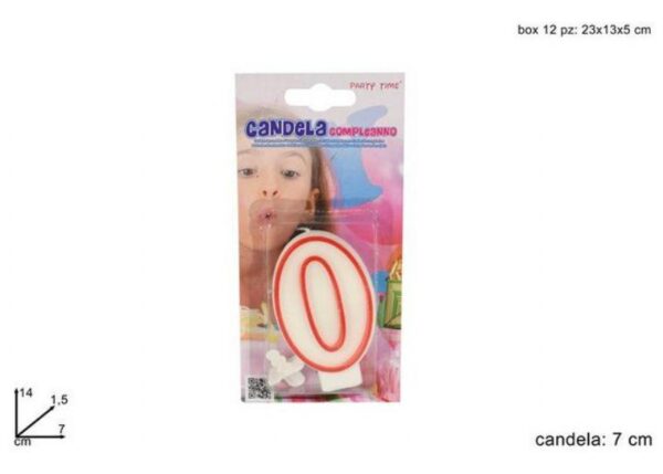 CANDELA COMPLEANNO N.0 $
