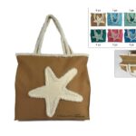 BORSA MARE IN CANVAS ST C/STELLA MARINA COL.ASS.SL19-05