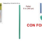 TUBO SPUGNA PISCINA 4 COL IN DISPLAY ART. 59239-DSU22002551