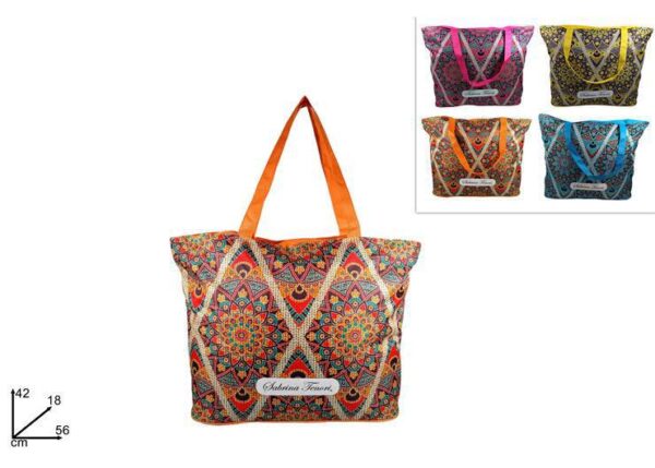 BORSA MARE ST FANT.ROMBI C/ROSONE 4COL.ASS.SL22-19C6-A/A1/A ART.DSU22000841